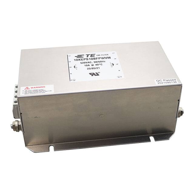 10KEPS10BFPWVM TE Connectivity Corcom Filters  Modules de filtrage de ligne électrique